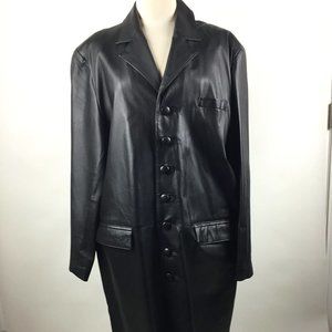 Leather Treach Coat